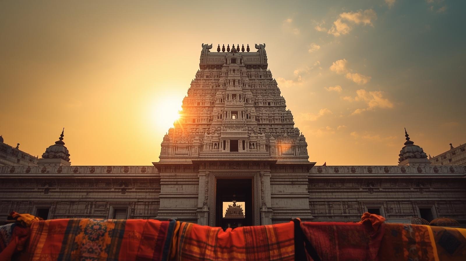 તિરુપતિનું વેંકટેશ્વર મંદિર, આંધ્ર પ્રદેશ