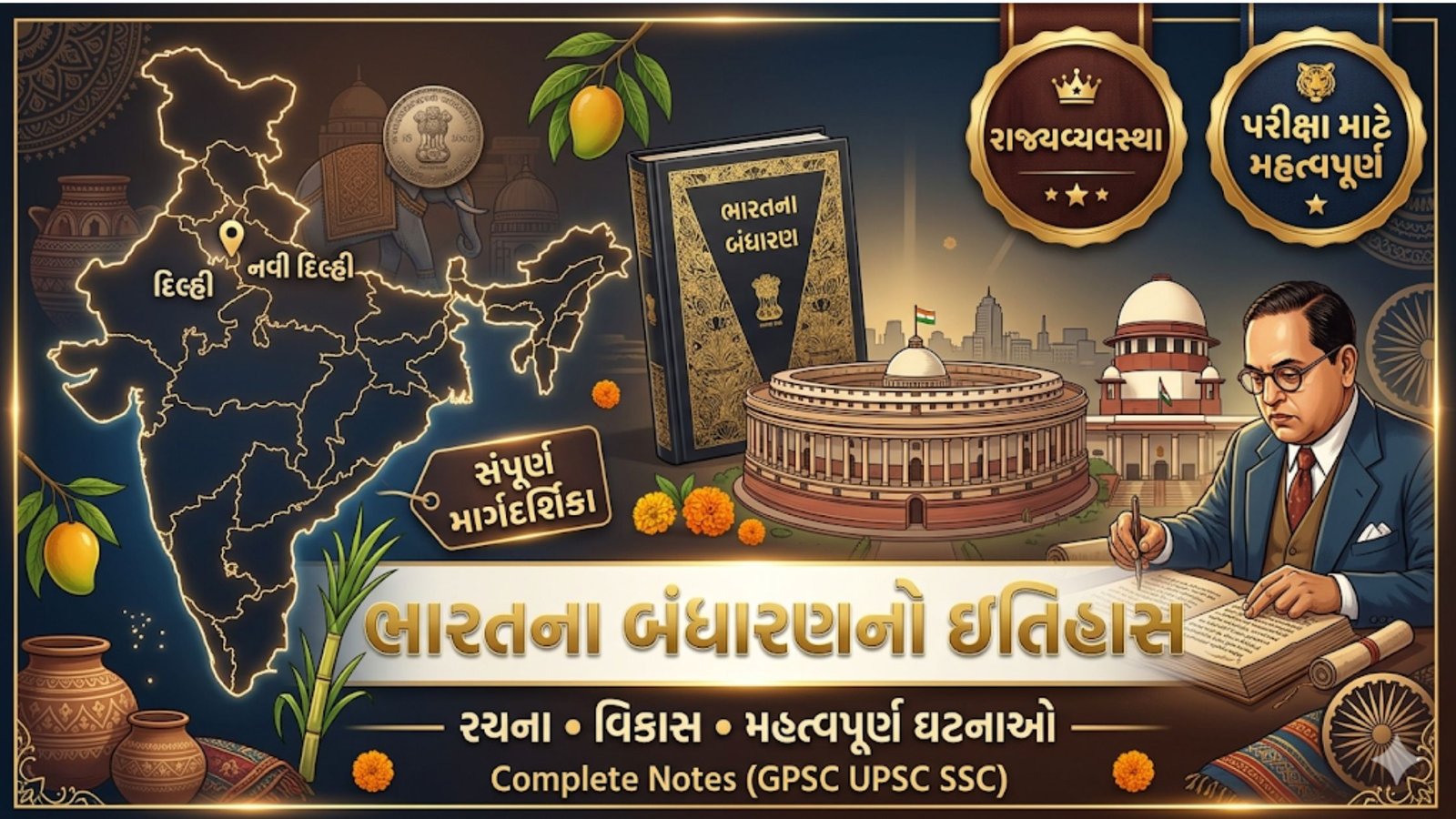 ભારતના બંધારણનો ઇતિહાસ