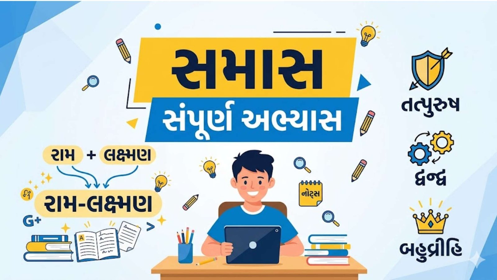 સમાસ સંપૂર્ણ અભ્યાસ