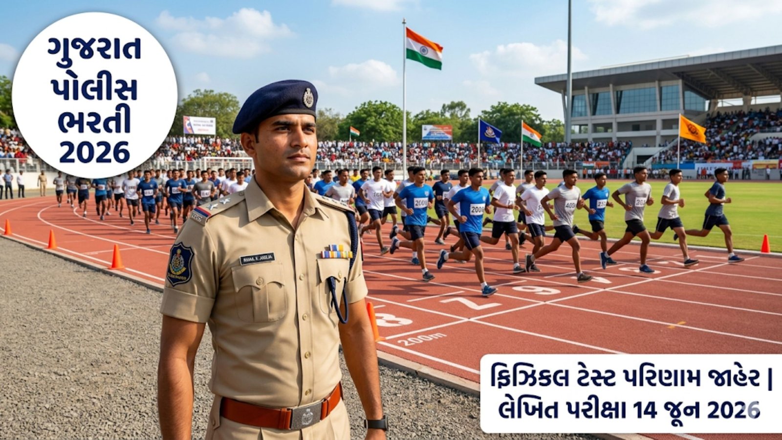 Gujarat Police recruitment call letter download
